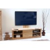 Mobel Oak Furniture Mounted Widescreen Television Cabinet